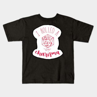 Nat 20 Charisma Kids T-Shirt